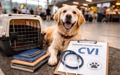 O que é o CVI e por que ele é essencial para a viagem do seu pet?
