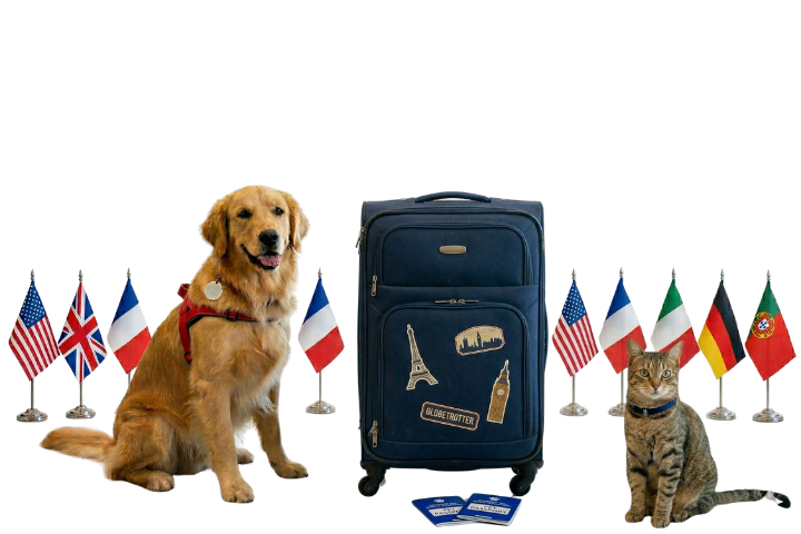 Viagem Internacional de Pets